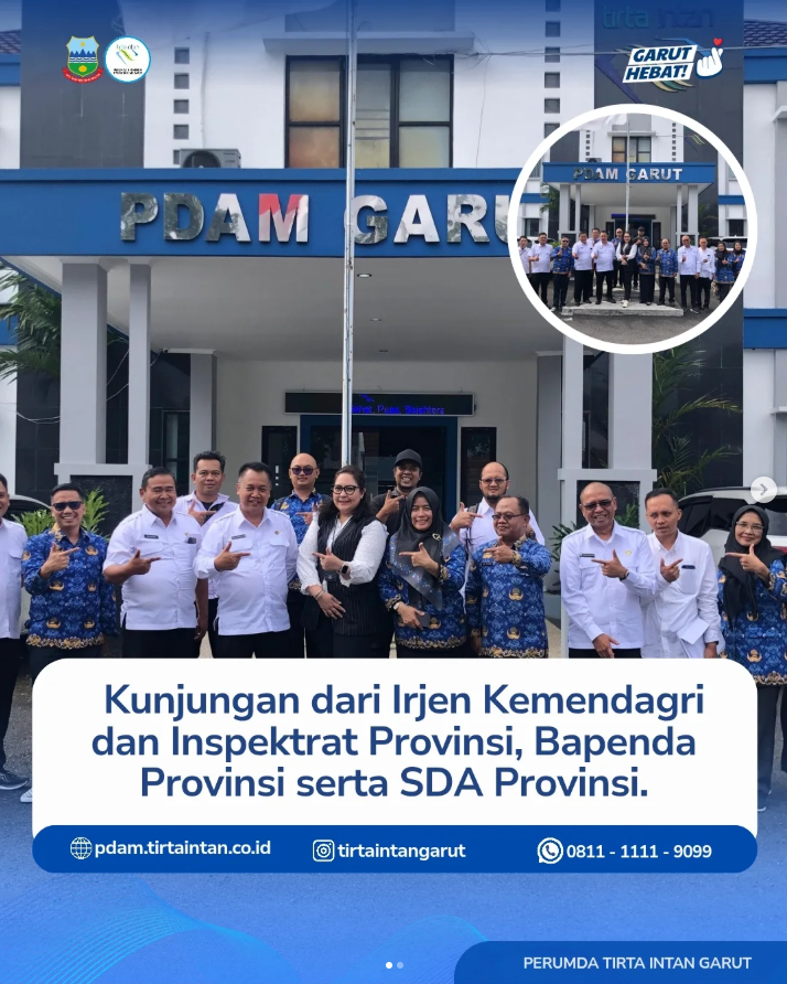 Merima Kunjungan Irjen Kemendagri dan OPD Provinsi